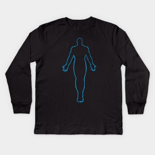 Dr Manhattan Watchmen Kids Long Sleeve T-Shirt